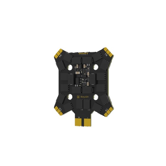 Hot IFlight Borg 60R 3-8S 4-IN-1 ESC Carbon Metal Mounting Holes Battery Power Included Racing Drone Parts Accessory Upgrade